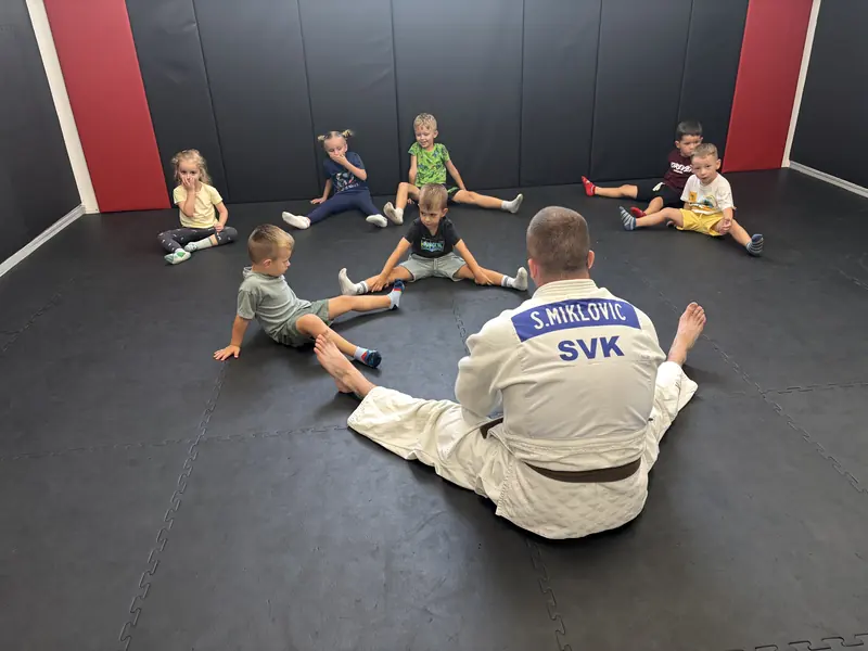 Detský tréning na mate — Submission Fighting Academy Hlohovec