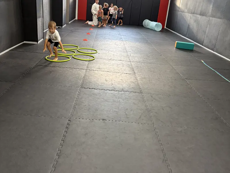 Detský tréning v hale — Submission Fighting Academy Hlohovec