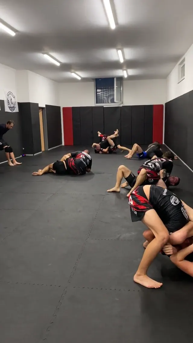 Sparing na mate v Submission Fighting Academy Hlohovec