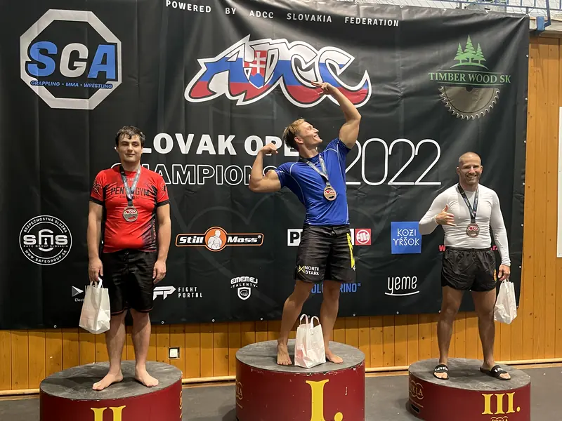 Stupne víťazov na turnaji — Submission Fighting Academy Hlohovec